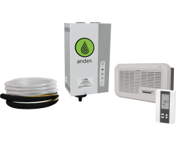 Anden Steam AS35FP Humidifier w/Fan Pack and Digital Humidistat