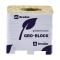 Grodan Gro Block Improved Small 3Inches GR4 w/ hole (3Inchesx3Inchesx2.6Inches) (8/strip- 48 strips per cs) 384 per case