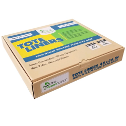 The Green Scissor Tote Liners 48 x 36 in 25 pk