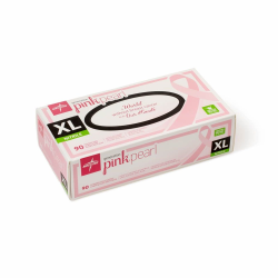 Glove Pink Pearl Aloe PF Nitrile XL
