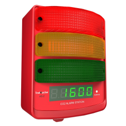 Trolmaster CO2 Alarm Station (audio/visual) plus LED display indicator with cable set