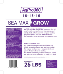 AgPro SeaMax Grow - 25 lb