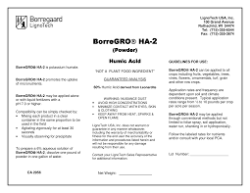BorreGro HA-2 OMRI Soluble Humic Acid 50lb