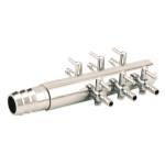 EcoPlus Air Manifold Trumpet Style 5/8 in Inlet - 6 Valve Outlet