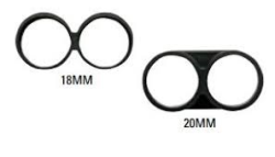 Netafim 18mm Figure 8 Line End, 100/pack