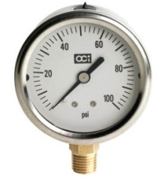 Netafim LS Pressure Guage liq Fill