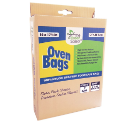 The Green Scissor Oven Bags, pack of 25