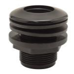 Hydro Flow Bulkhead Thread/Thread 3/4 in Hole Size 1-1/2 in