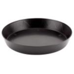 Gro Pro Heavy Duty Black Saucer - 8 in (100/Cs)