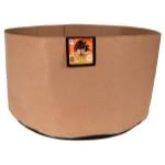 Gro Pro Essential Round Fabric Pot-Tan 100 Gallon (15/Cs)