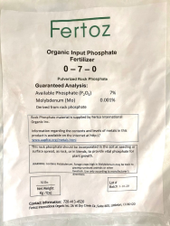 Rock Phos 0-10-0 Fertoz 50 lb