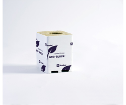 Grodan Gro Block Improved GR5.6 Large 3" w/Hole 3" x 3" x 4" Case of 256