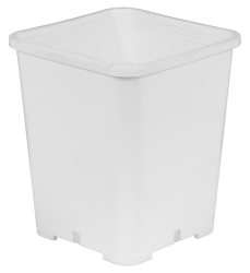 ISH Premium White Square Pots 7L