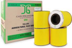 CatchmasterGRO XL AG Roll Double-Sided Adhesive - Yellow - 328 ft x 6 in