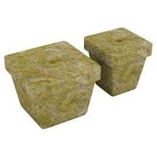 Grodan A-OK Starter Plug - 1.5in refill - Pro - 1.5in x 1.5in x 1.6in - Unwrapped - Fits Standard 10in x 20in Trays