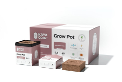 Kaya Coir 5.5" Plastic grow bag 40/case