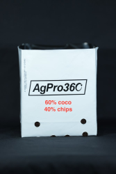 AgPro 360 2 gallon plastic bag coco w/ chips cube 60:40 20/case