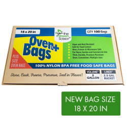 Green Scissor Oven+ Plus Bags 18 x 20 in – 100 box