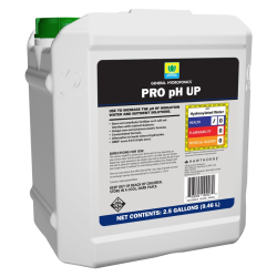 General Hydroponics PRO pH Up - 2.5 gal