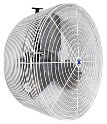 Schaefer Versa-Kool Circulation Fan 24 in w/ Tapered Guards, Cord & Mount - 7860 CFM