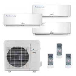 AIRGREEN Multi-zone AC & Heating 36,000BTU_Outdoor unit w/ 3x 12K head